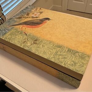 Decorative spring themed box